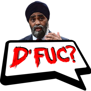 Harjit Sajjan may know something about deaths from unknown causes.