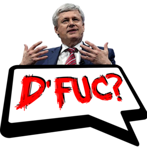 Stephen Harper may know something about deaths from unknown causes.