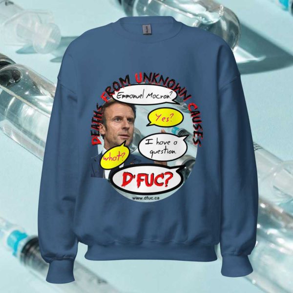 Emmanuel Macron Unisex Sweatshirt - Image 2