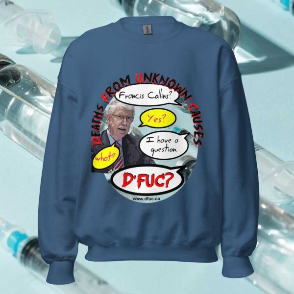 Francis Collins Unisex Sweatshirt - Image 2