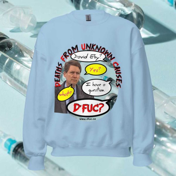 David Eby Unisex Sweatshirt - Image 4