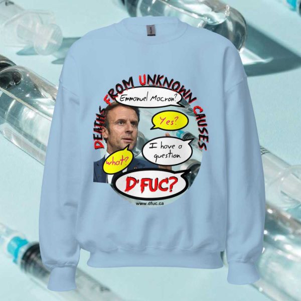 Emmanuel Macron Unisex Sweatshirt - Image 4