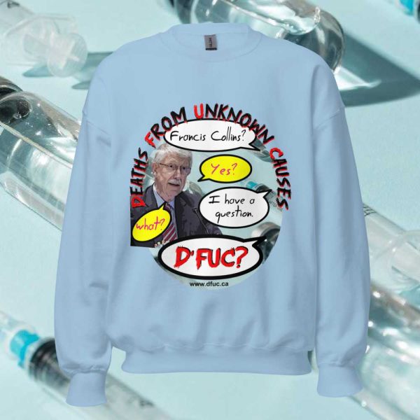Francis Collins Unisex Sweatshirt - Image 4