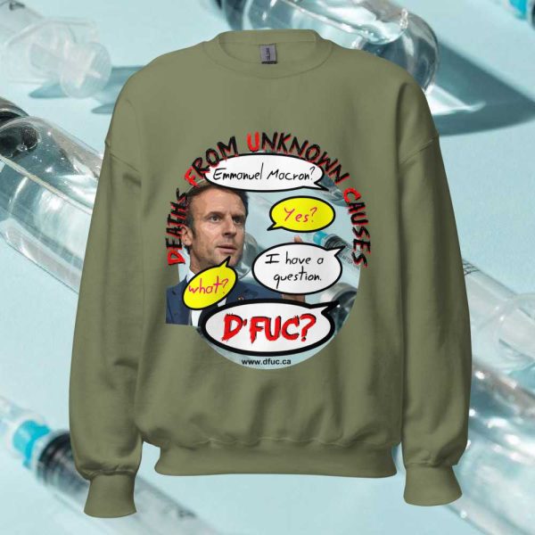 Emmanuel Macron Unisex Sweatshirt - Image 3