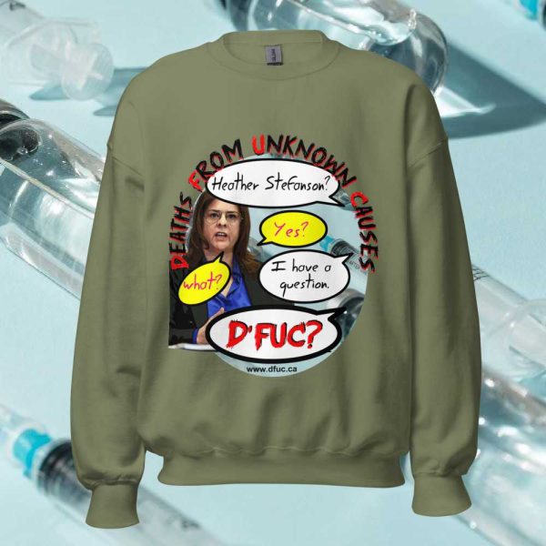 Heather Stefanson Unisex Sweatshirt - Image 3