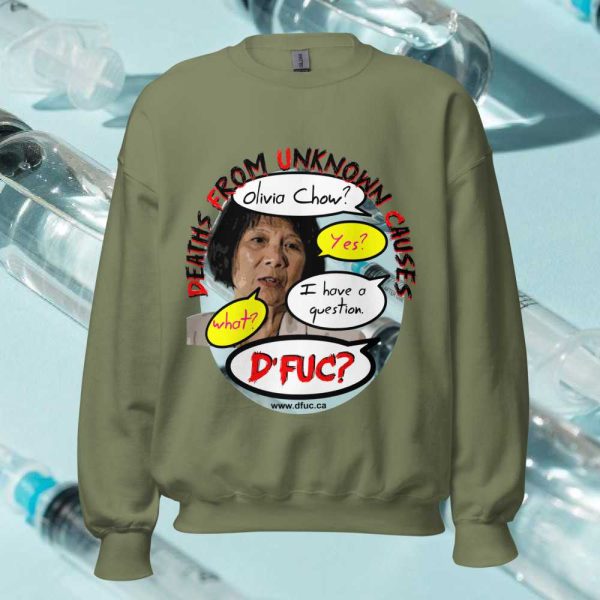 Olivia Chow Unisex Sweatshirt - Image 3