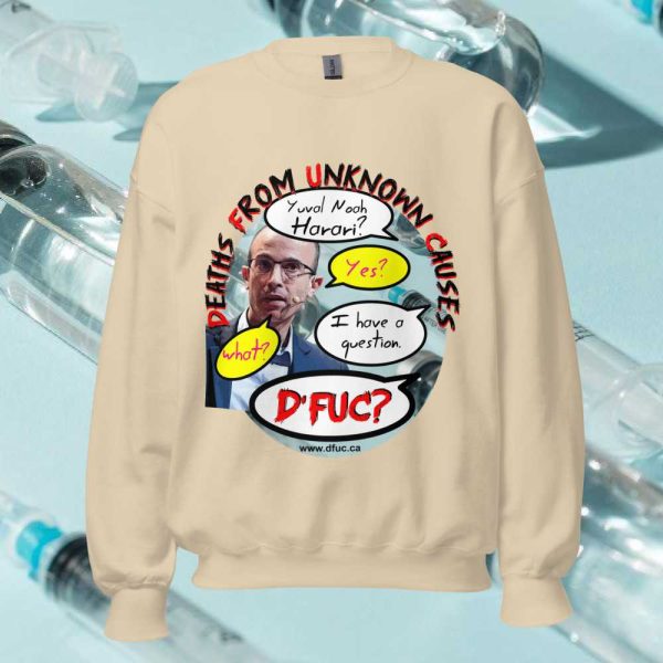 Yuval Noah Harari Unisex Sweatshirt - Image 6