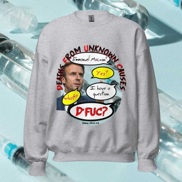 Emmanuel Macron Unisex Sweatshirt - Image 5