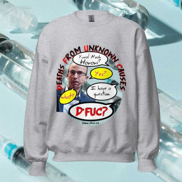 Yuval Noah Harari Unisex Sweatshirt - Image 5