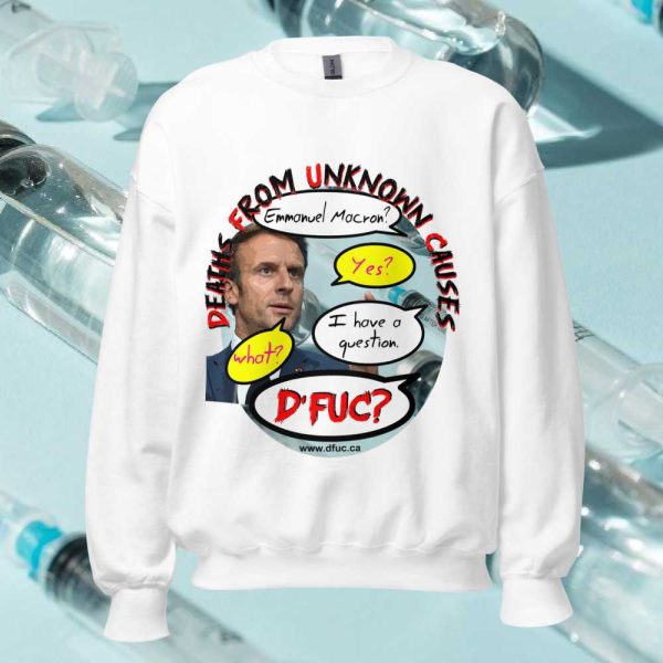 Emmanuel Macron Unisex Sweatshirt - Image 8