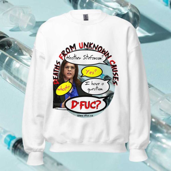 Heather Stefanson Unisex Sweatshirt - Image 8