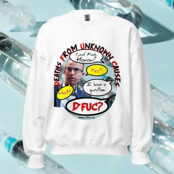 Yuval Noah Harari Unisex Sweatshirt - Image 8