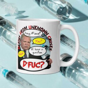 Doug Ford White glossy mug