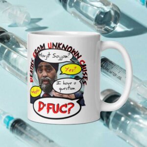 Harjit Sajjan White glossy mug