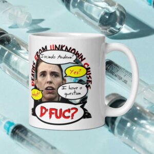 Jacinda Ardern White glossy mug