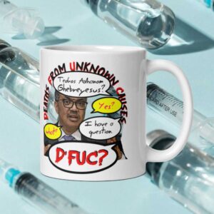 Tedros Adhanom Ghebreyesus White glossy mug